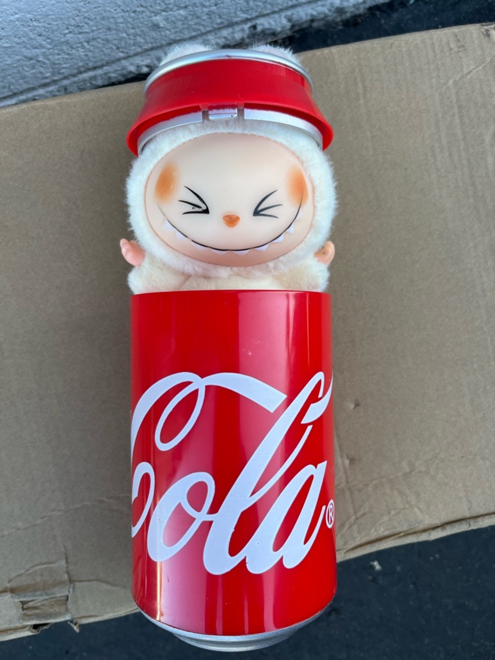 Coca-Cola Pop-Up Plush Can Toy, 10 pack